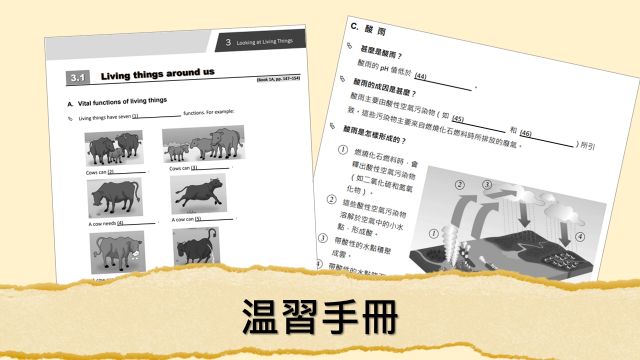 課前、課堂、評估及課後資源