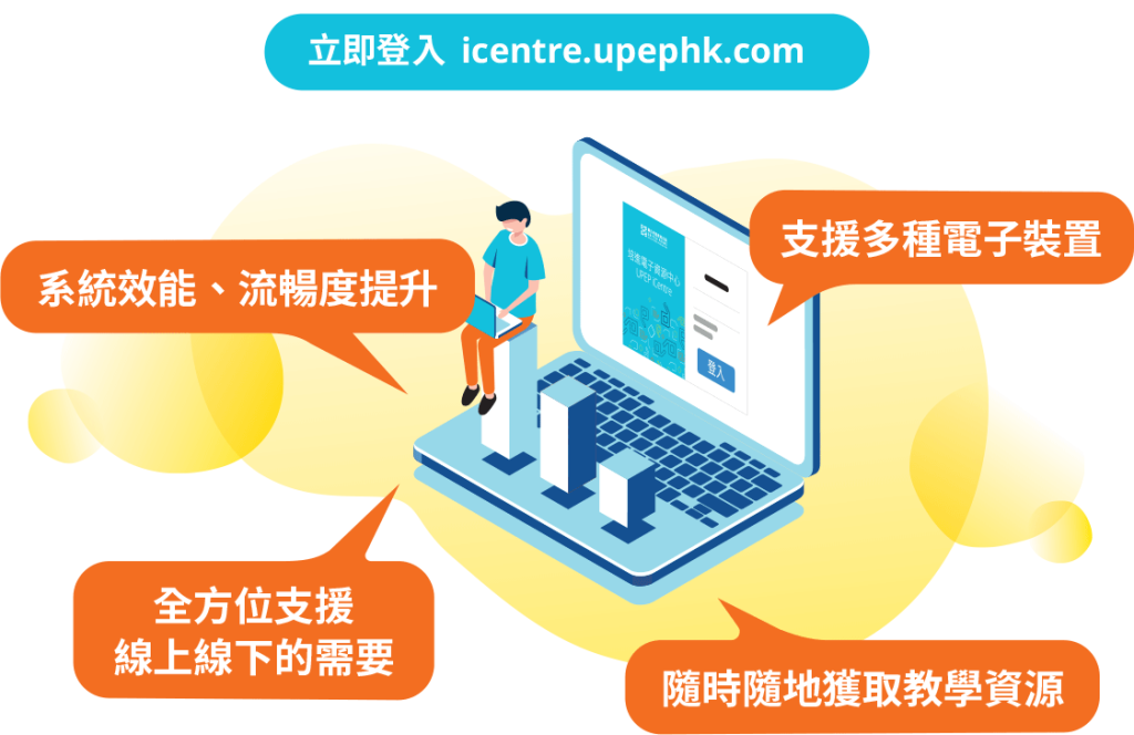 立即登入培進電子資源中心 UPEP iCentre