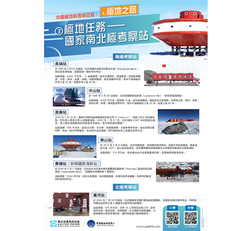 「中國極地科考新征程」海報及延伸活動